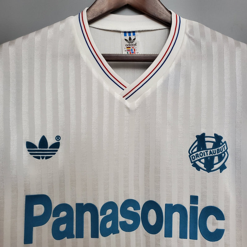 Camisa Olympique de Marseille Titular 90/91 - Versão Retro - Pk_imports_01 