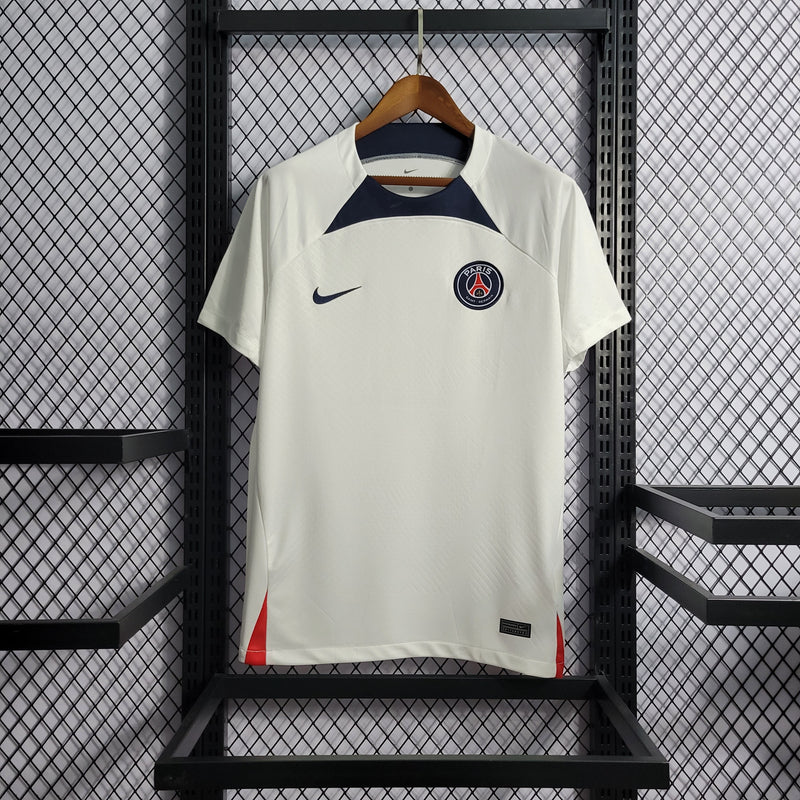 Camisa PSG Treino Branca II 22/23 - Versão Torcedor - Pk_imports_01 