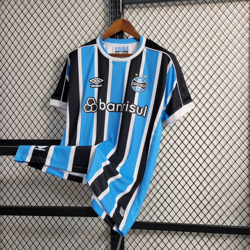 Camisa Grêmio Home 23/24 - Umbro Torcedor Masculina - Lançamento - Pk_imports_01 