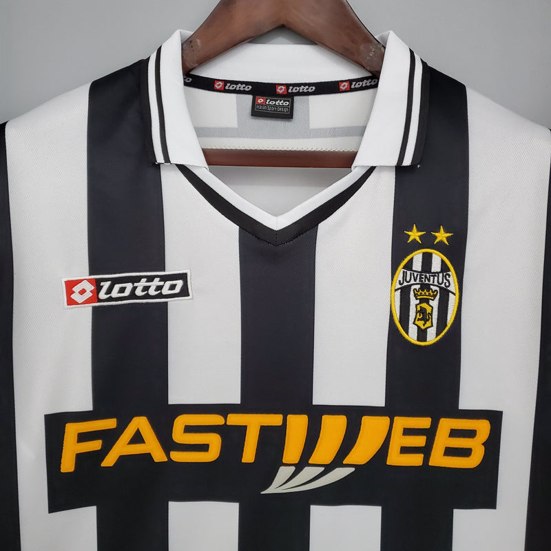 Camisa Juventus Titular 01/02 - Versão Retro - Pk_imports_01 