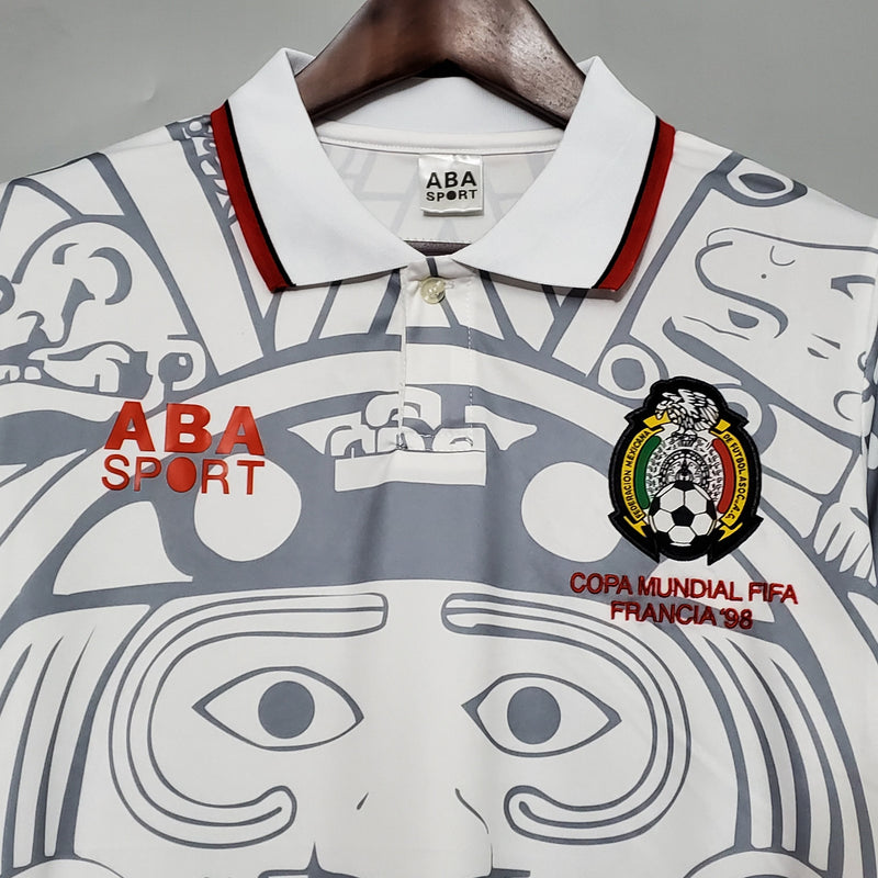 Camisa México Reserva 1998 - Versão Retro - Pk_imports_01 