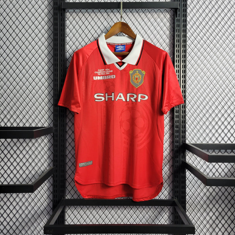 Camisa Manchester United Titular 1999 - Versão Retro - Pk_imports_01 