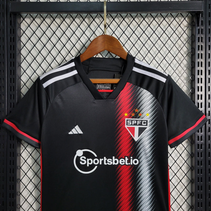 Kit Infantil São Paulo Away III 23/24 - Pk_imports_01 