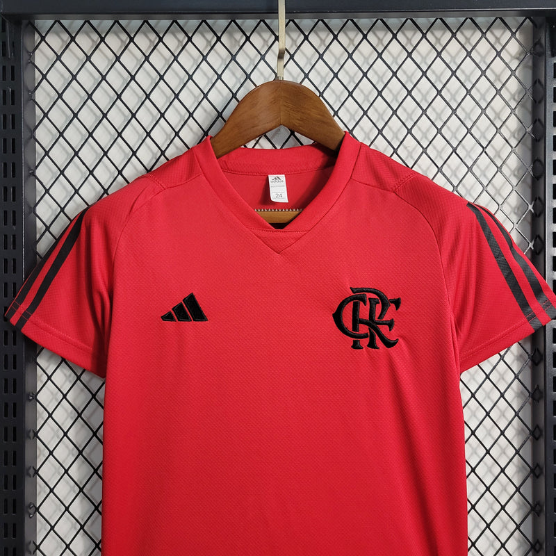 Kit Infantil Flamengo Treino 23/24 - Vermelho - Pk_imports_01 