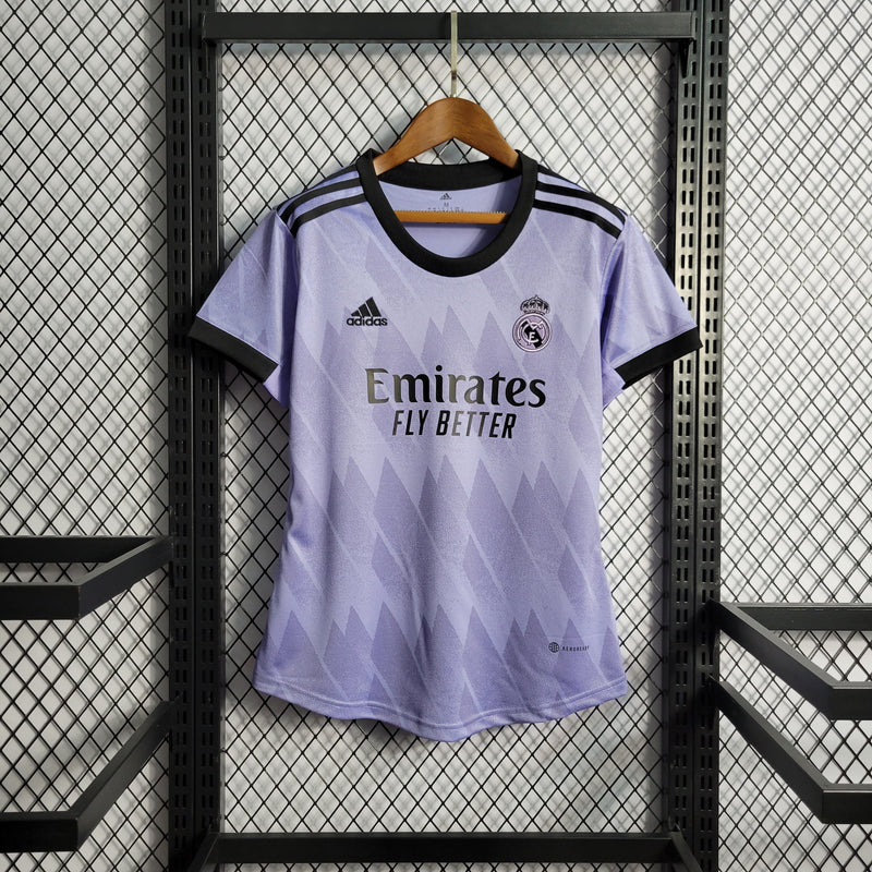 Camisa Real Madrid Reserva 22/23 - Versão Feminina - Pk_imports_01 