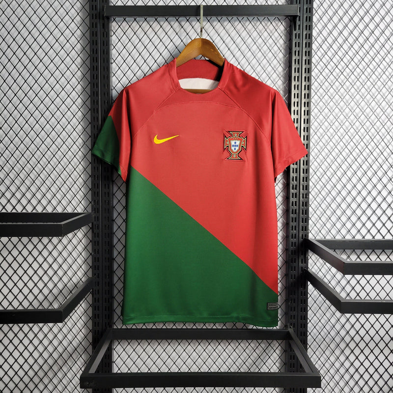 Camisa Portugal Titular 22/23 - Versão Torcedor - Pk_imports_01 