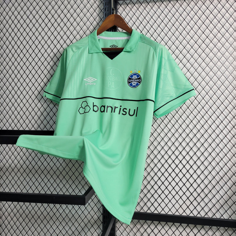 Camisa Grêmio Goleiro 23/24 - Adidas Torcedor Masculina - Verde - Pk_imports_01 