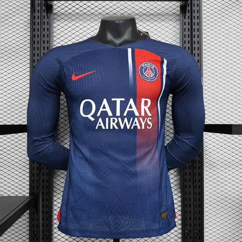 Camisa PSG manga longa  23/24 Nike - Versão jogador lançamento