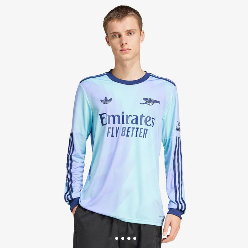 Camisa Arsenal  Treino manga longa 24/25 Adidas - Versão torcedor lançamento