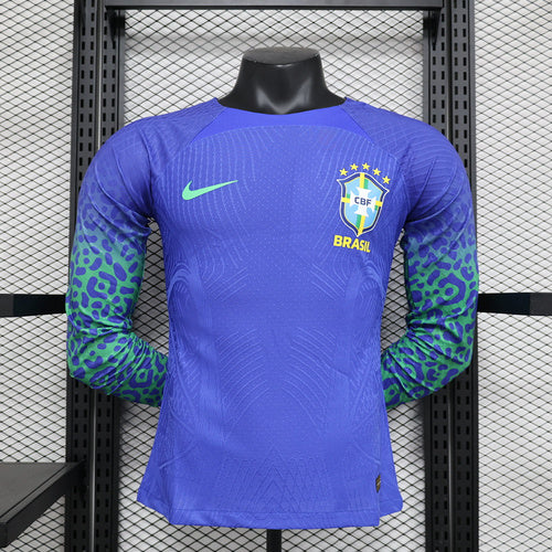 Camisa Brasil manga longa  22/23 Nike - Versão jogador lançamento