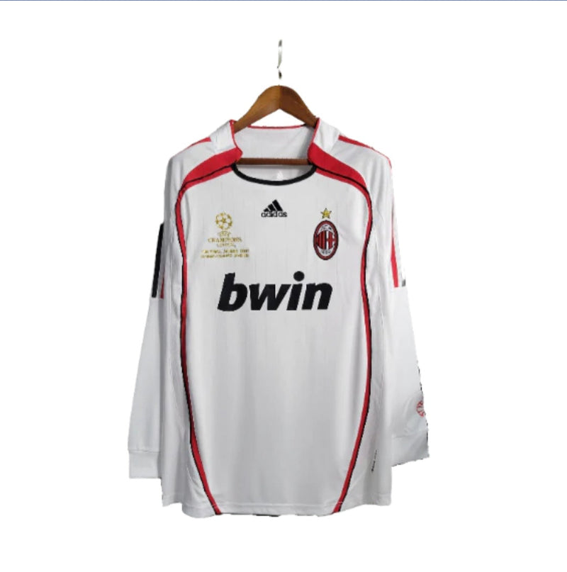 Camisa Milan 06/07 manga longa -  Versão Retro