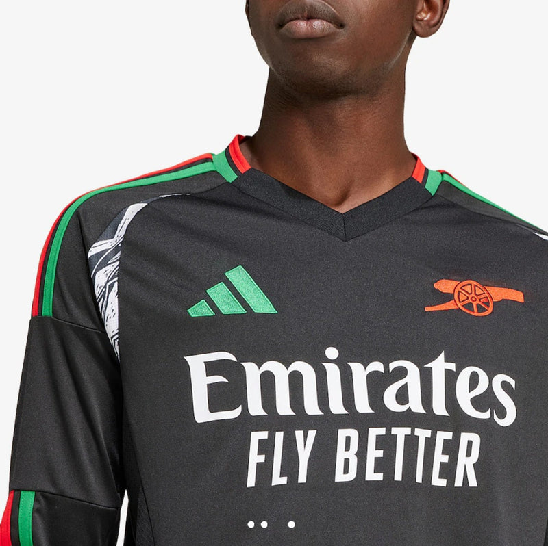 Camisa Arsenal  Away manga longa 24/25 Adidas - Versão torcedor lançamento