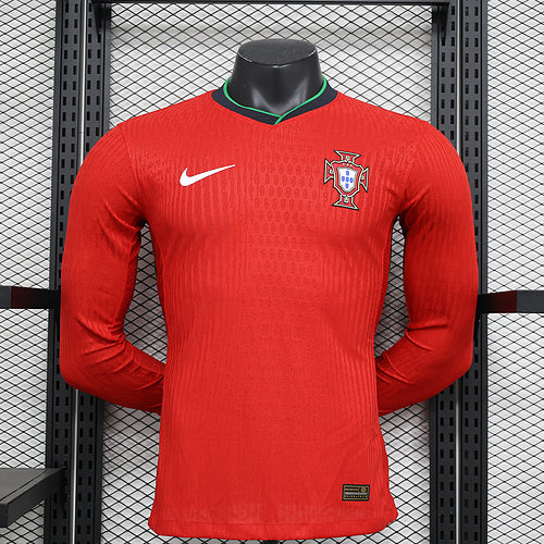 Camisa Portugal manga longa  24/25 Nike - Versão jogador lançamento