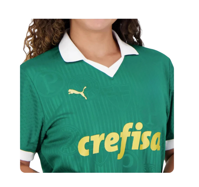 Camisa Palmeiras Home 24/25 - Puma Torcedor Feminina